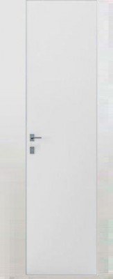 Двери скрытого монтажа Эмаль Белая Без алюминиевого профиля изображение